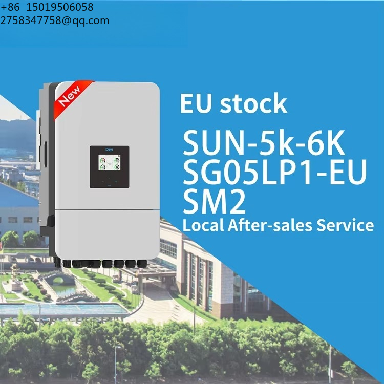 Hybrid Solar Inverter - อินเวอร์เตอร์พลังงานแสงอาทิตย์แบบไฮบริด Deye Sun-6k-sg05lp1-eu ขนาด 3.6KW ถึง