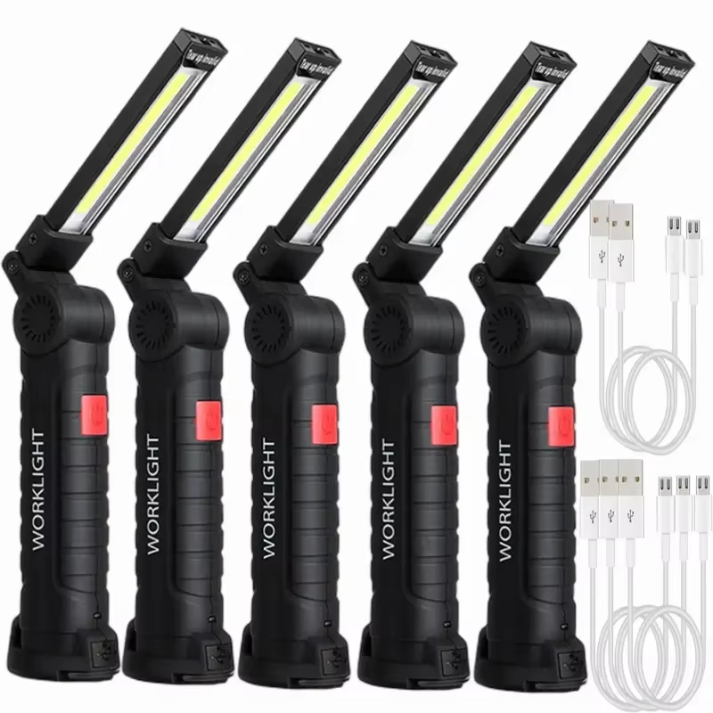 Renewable Energy Battery - แบบพกพา COB ไฟฉาย LED USB ชาร์จไฟได้