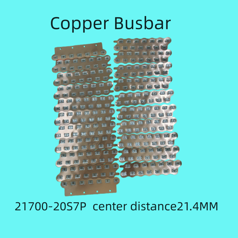 Bus Bar Copper - ขั้วต่อแบตเตอรี่ขายดีที่สุด 20S7P บัสบาร์ทองแดง หนา 1 มม.