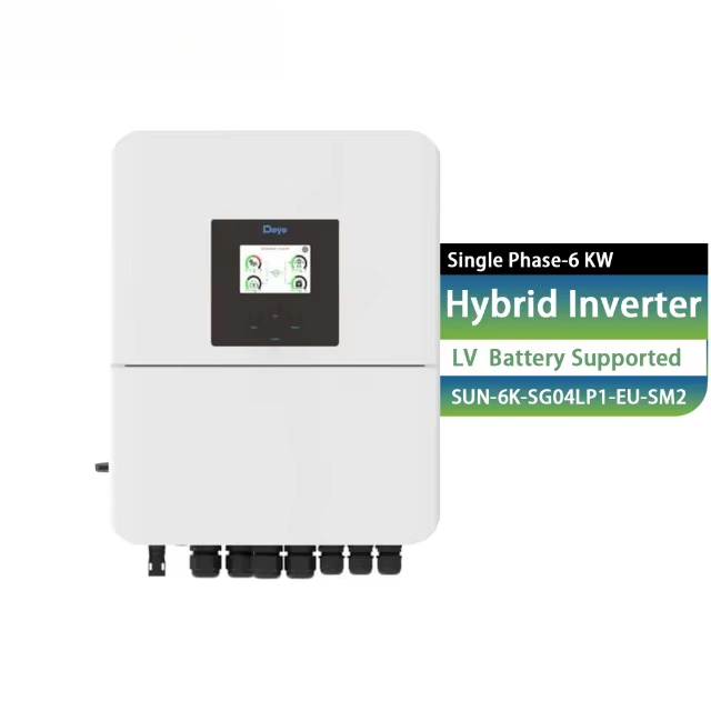 Hybrid Solar Inverter - อินเวอร์เตอร์พลังงานแสงอาทิตย์แบบไฮบริดเฟสเดียว SUN 6K-SG04LP1-EU-SM2 พร้อมระบบกักเก็บพลังงานความจุ 6 กิโลวัตต์