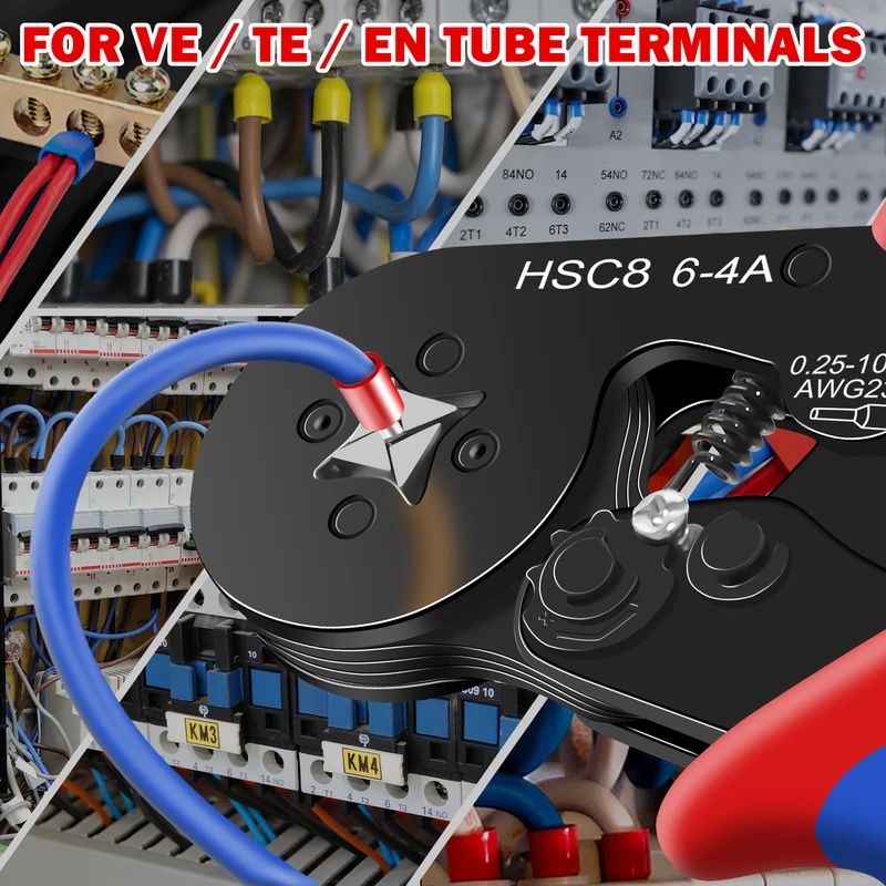 เครื่องมือย้ำหัวสายไฟ HSC8 6-4 - Mc4 Crimping Tool บทวิจารณ์และราคา