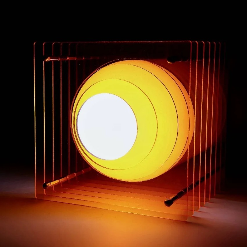 DIY อะคริลิคพันชั้นโคมไฟโคมไฟด - Renewable Energy Battery บทวิจารณ์และราคา