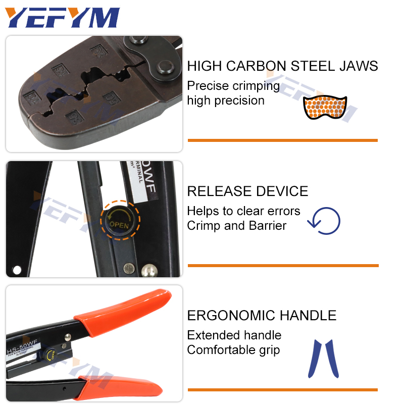 หลอดขนาดใหญ่ VE TE เทอร์มินัล  - Mc4 Crimping Tool บทวิจารณ์และราคา
