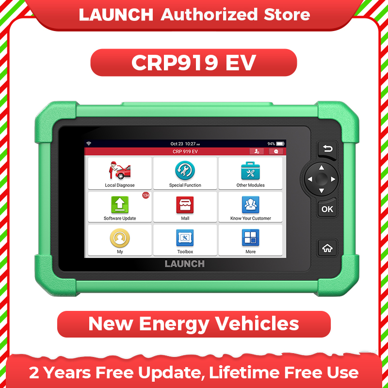 LAUNCH CRP919 EV เครื่องสแกนพล - Renewable Energy Engineering บทวิจารณ์และราคา