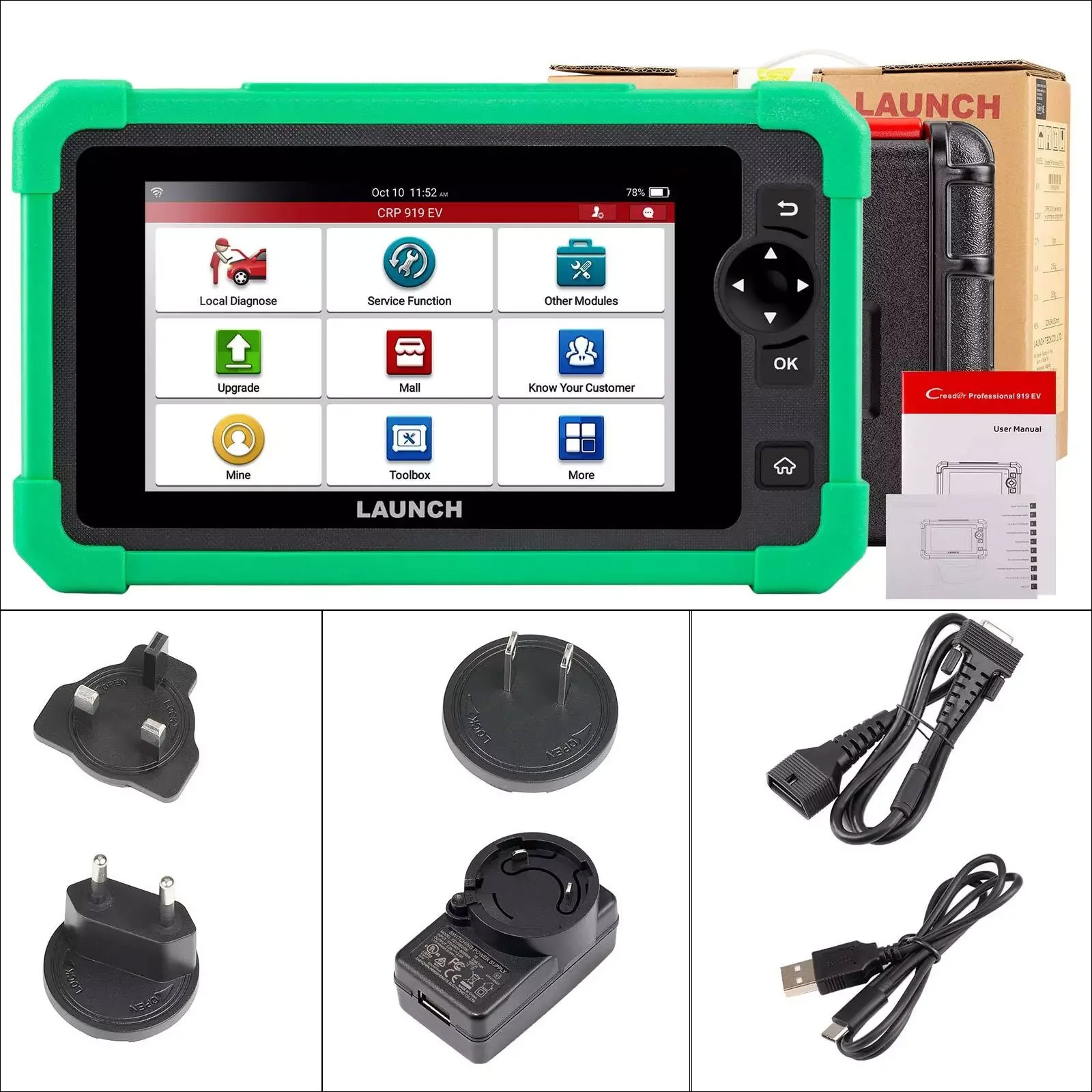 LAUNCH CRP919 EV เครื่องสแกนพล - Renewable Energy Engineering บทวิจารณ์และราคา