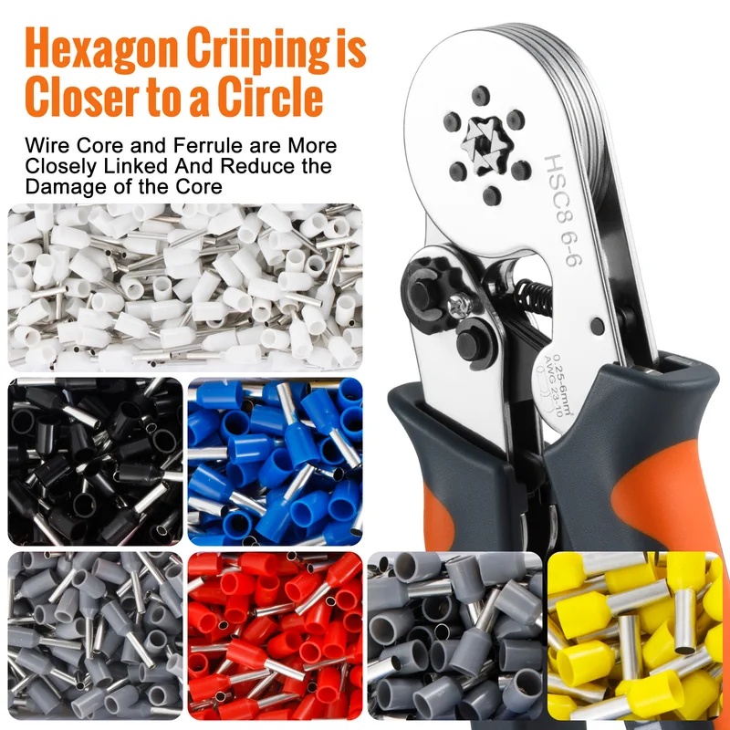 เครื่องมือย้ำหัวสายไฟ HSC8 6-6 - Mc4 Crimping Tool บทวิจารณ์และราคา