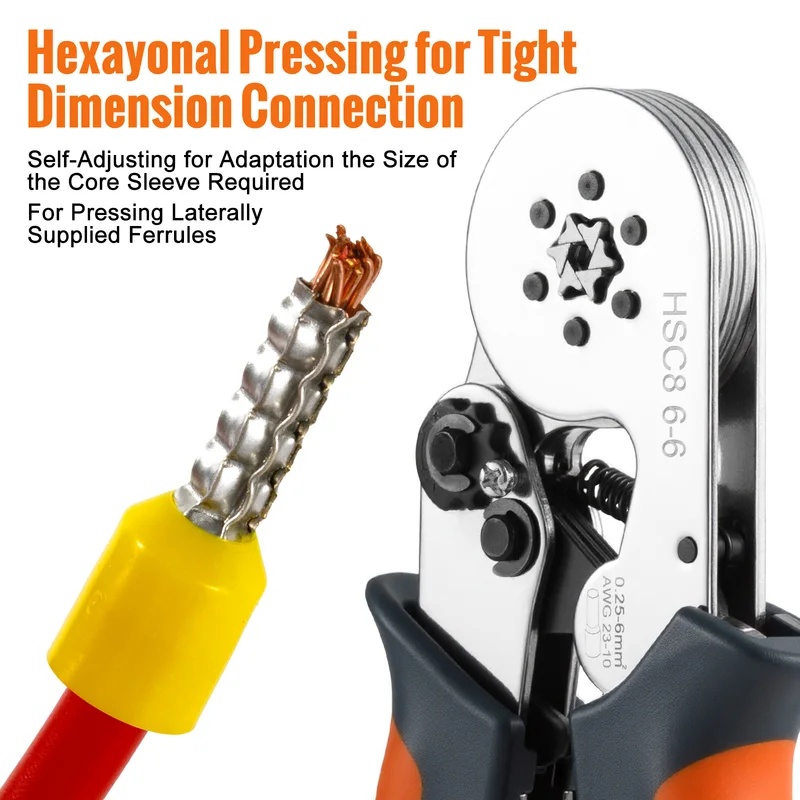 เครื่องมือย้ำหัวสายไฟ HSC8 6-6 - Mc4 Crimping Tool บทวิจารณ์และราคา