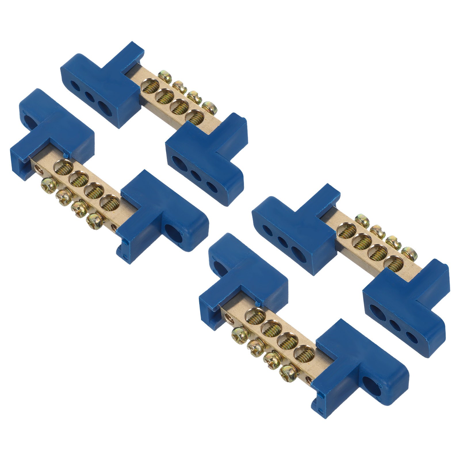 บัสบาร์กราวด์ทองแดง 4 ชิ้น พร้ - Bus Bar Copper บทวิจารณ์และราคา