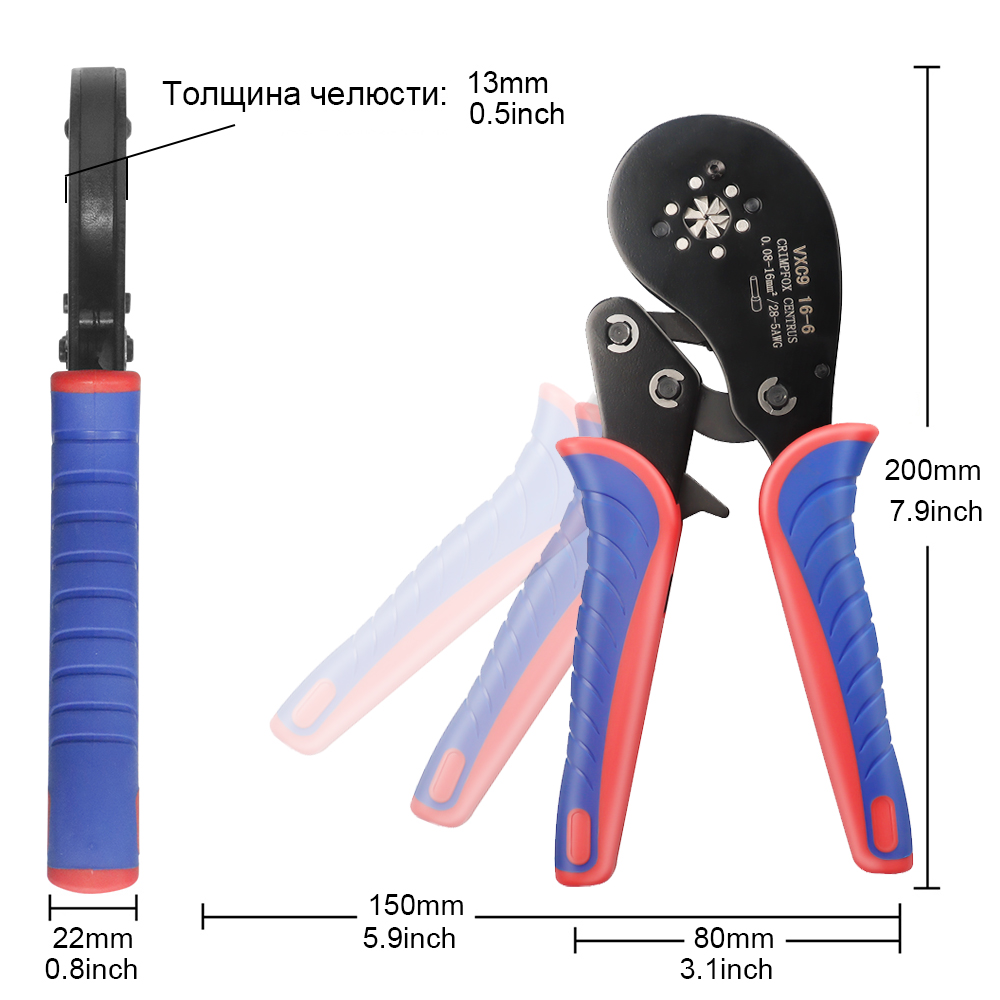เครื่องมือปอกสายไฟ คีมย้ำสายไฟ - Mc4 Crimping Tool บทวิจารณ์และราคา